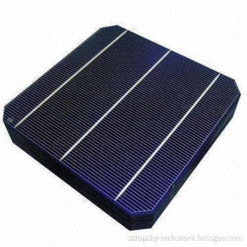 Hot selling 3BB 6" high efficiency good-quality mono-crystalline Taiwan brand solar cell
